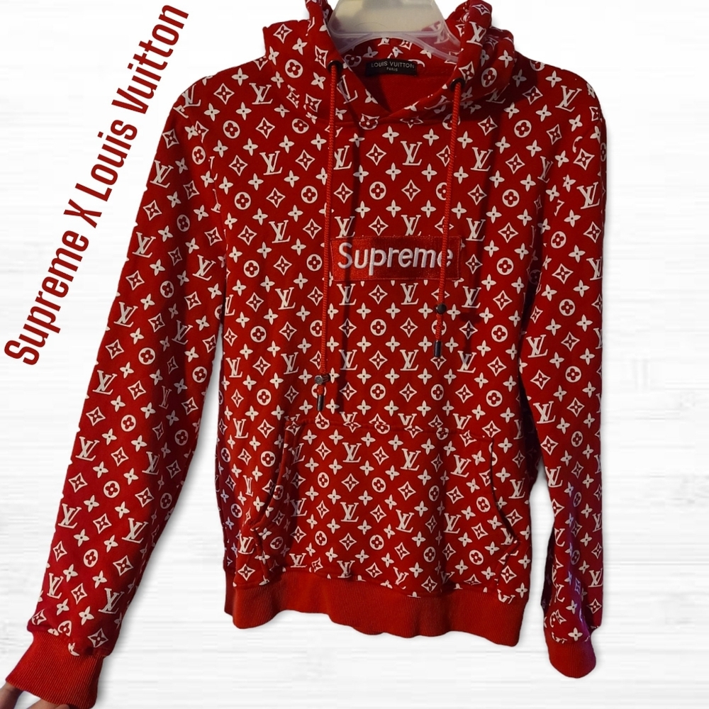 Supreme x Louis Vuitton Sweatshirt Hoodie